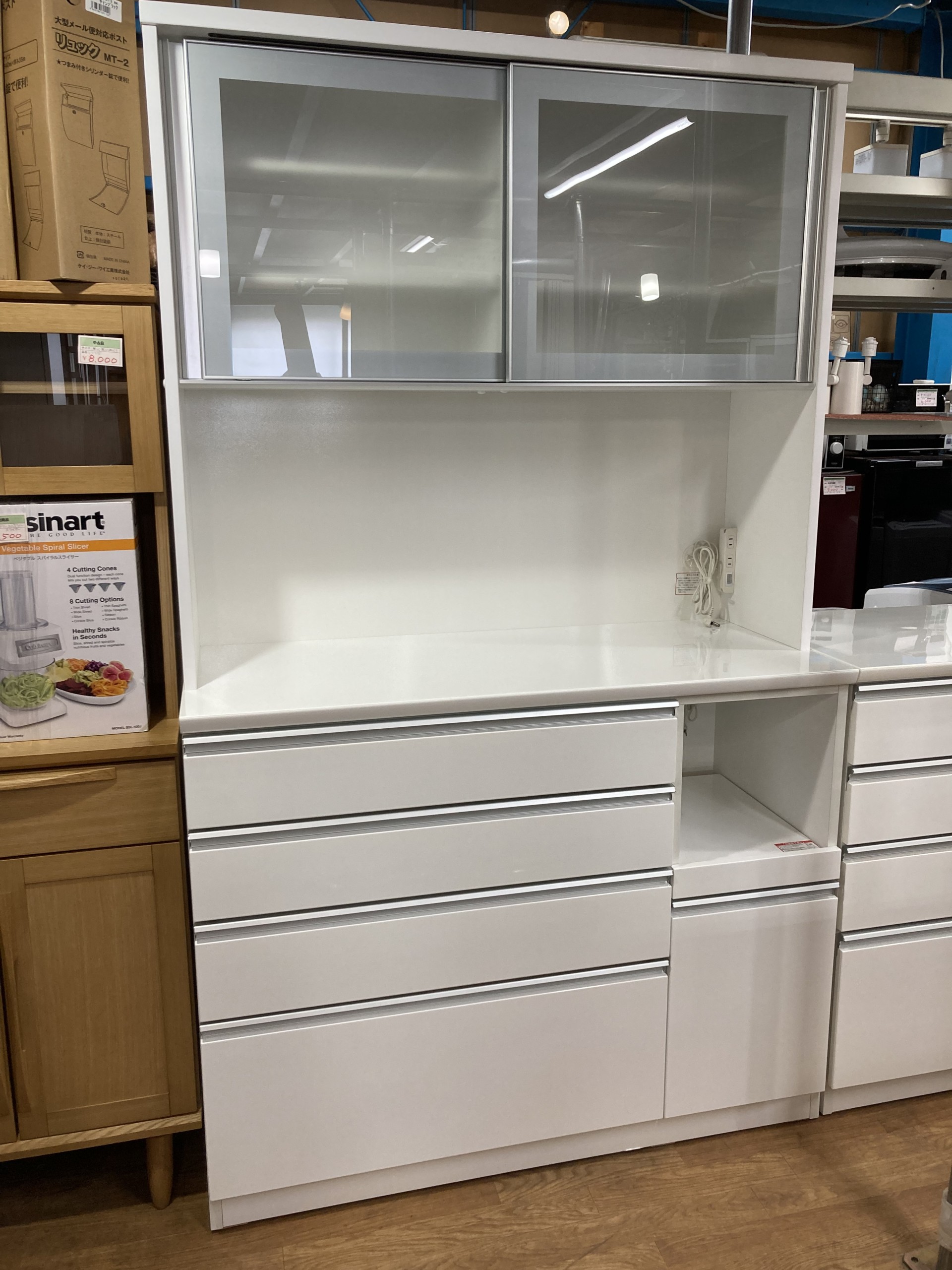 中古 ニトリ キッチンボード レジューム120 | Office Hut ｜ 尾張旭市 